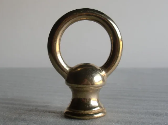 1/4 IPS Special Heavy Brass Loop with a 2-1/4" Diameter