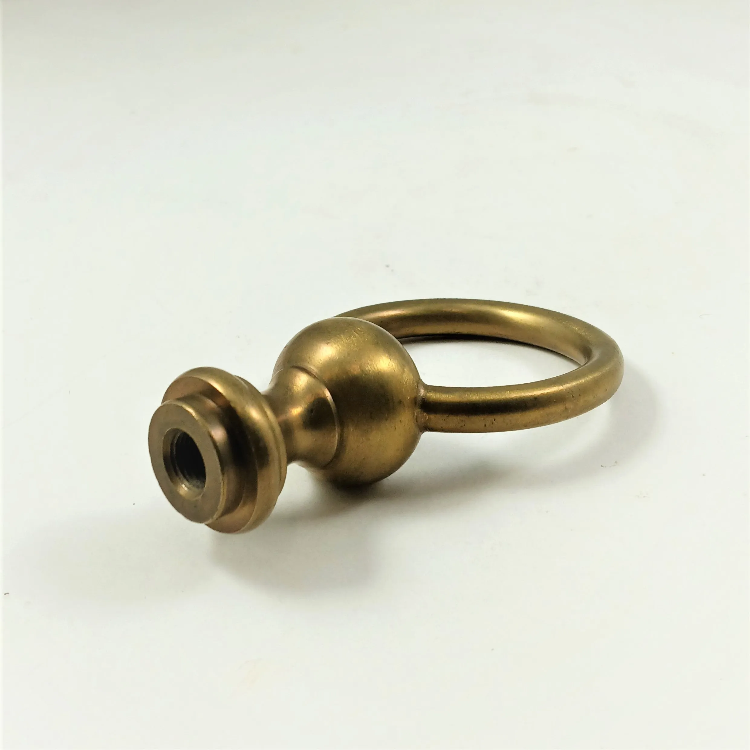 2-1/4" Heavy Brass Loop with 1/8 IPS Threading