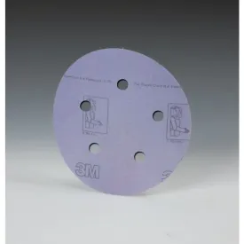 3M™ Hookit™ Film  Disc 360L, 5 in x NH 5 Hole P320, D/F, Die 500FH, 100 per inner 500 per case