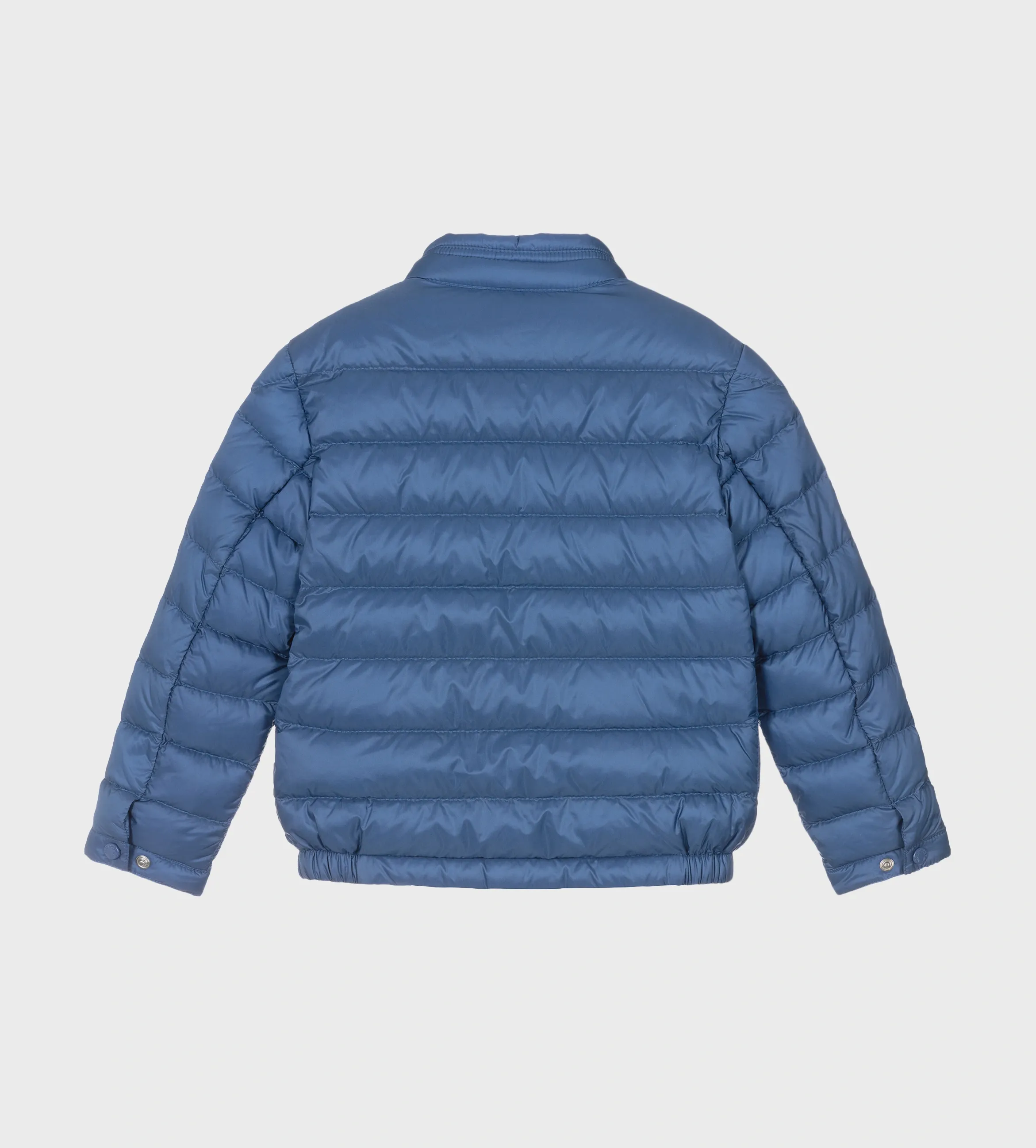 Acorus Brand-patch Shell Jacket Blue