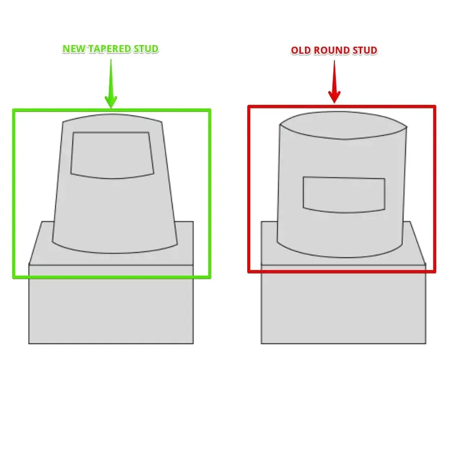 AME AE183061 Nylon Duck Head for Coats Tire Machine