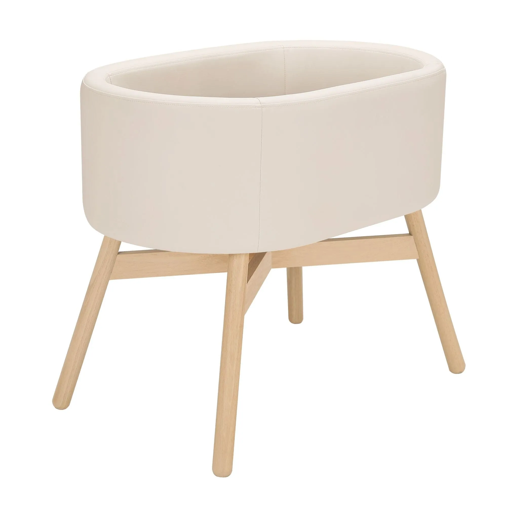 Babyletto x GATHRE Capsule Bassinet | Ivory