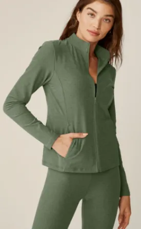 Beyond Yoga On the Go Mock Neck Jacket