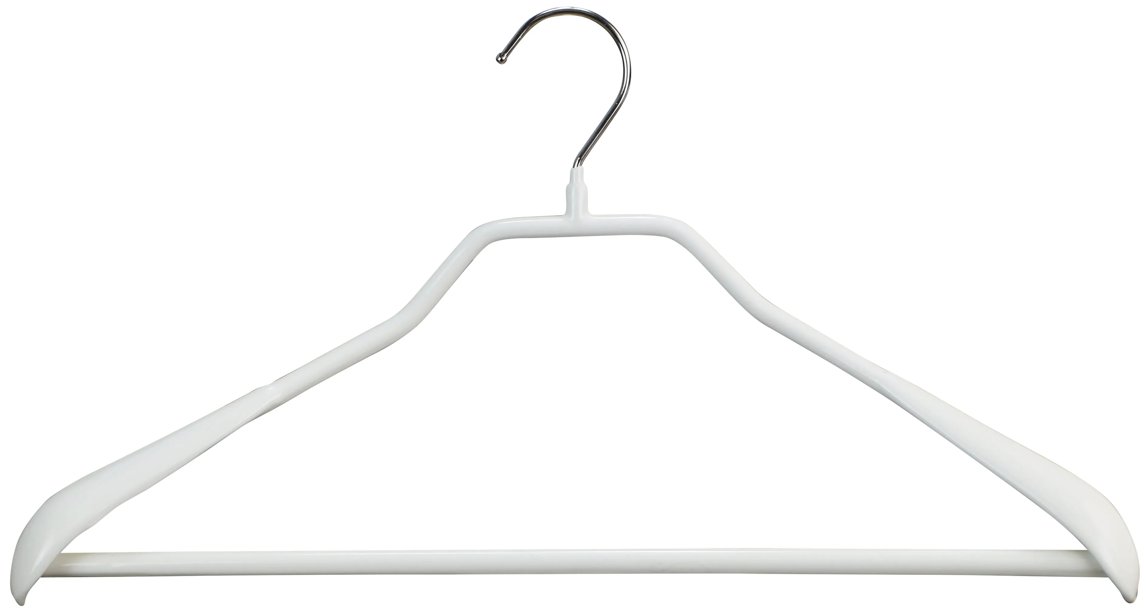 BodyForm, 42-LS, Pant Bar Hanger, White