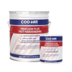 Coo-Var 5ltr Profloor Plus Fast-Hardening Two-Pack Epoxy