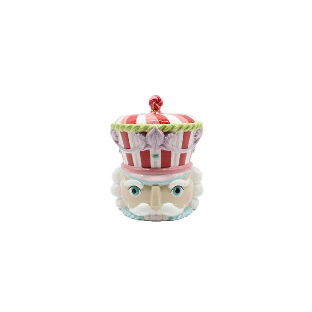 December Diamonds 10-inch Nutcracker Head Cookie Jar