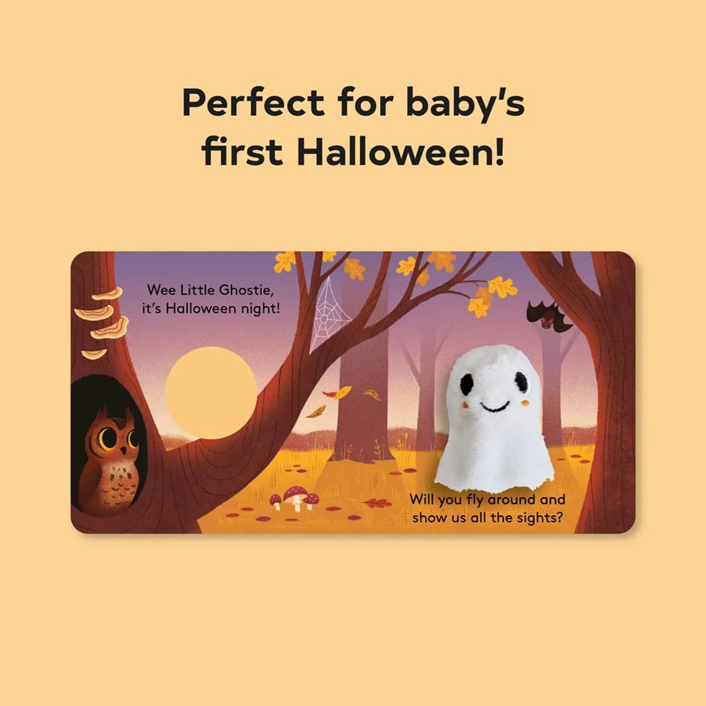 Finger Puppet Board Book - Little Ghostie