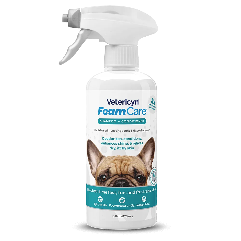 FoamCare Dog Shampoo & Conditioner for All Coats