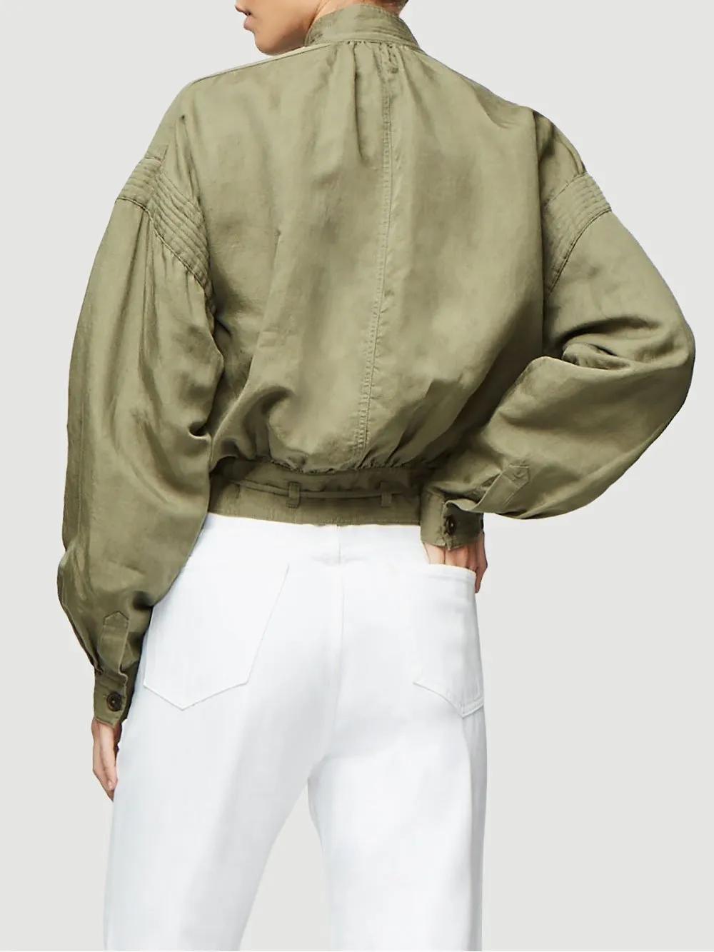 Frame - Double Pocket Jacket Army Green