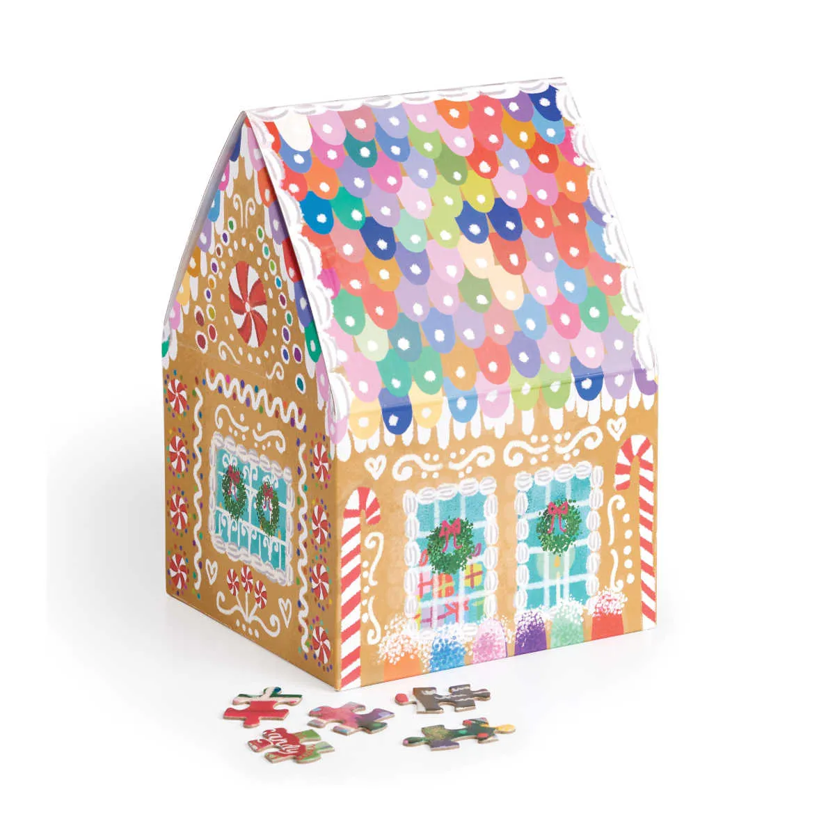 Galison Joy Laforme Gingerbread Cottage Puzzle 500 Piece