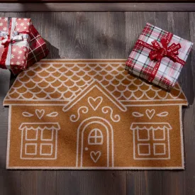 Gingerbread House Doormat