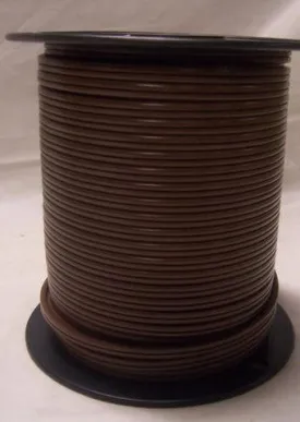 Heavy Brown Plastic Cord - Sold by Reel - 250ft. Spool