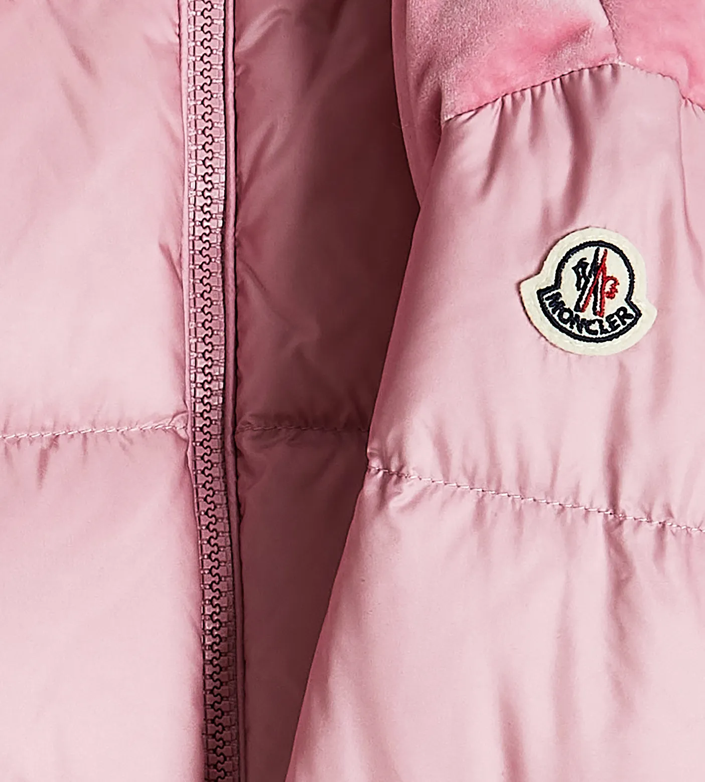 Isa Nylon Down Jacket Pink