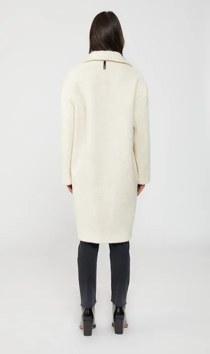 Mackage - Eve Wool Coat in Off White