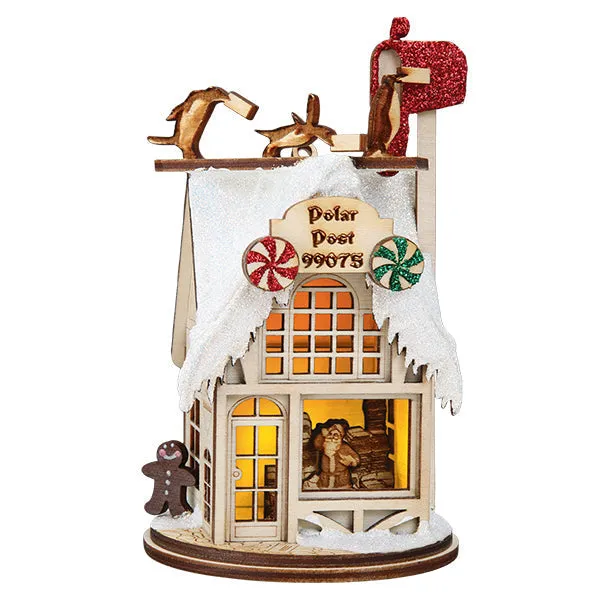 Old World Christmas Polar Post Office Ornament