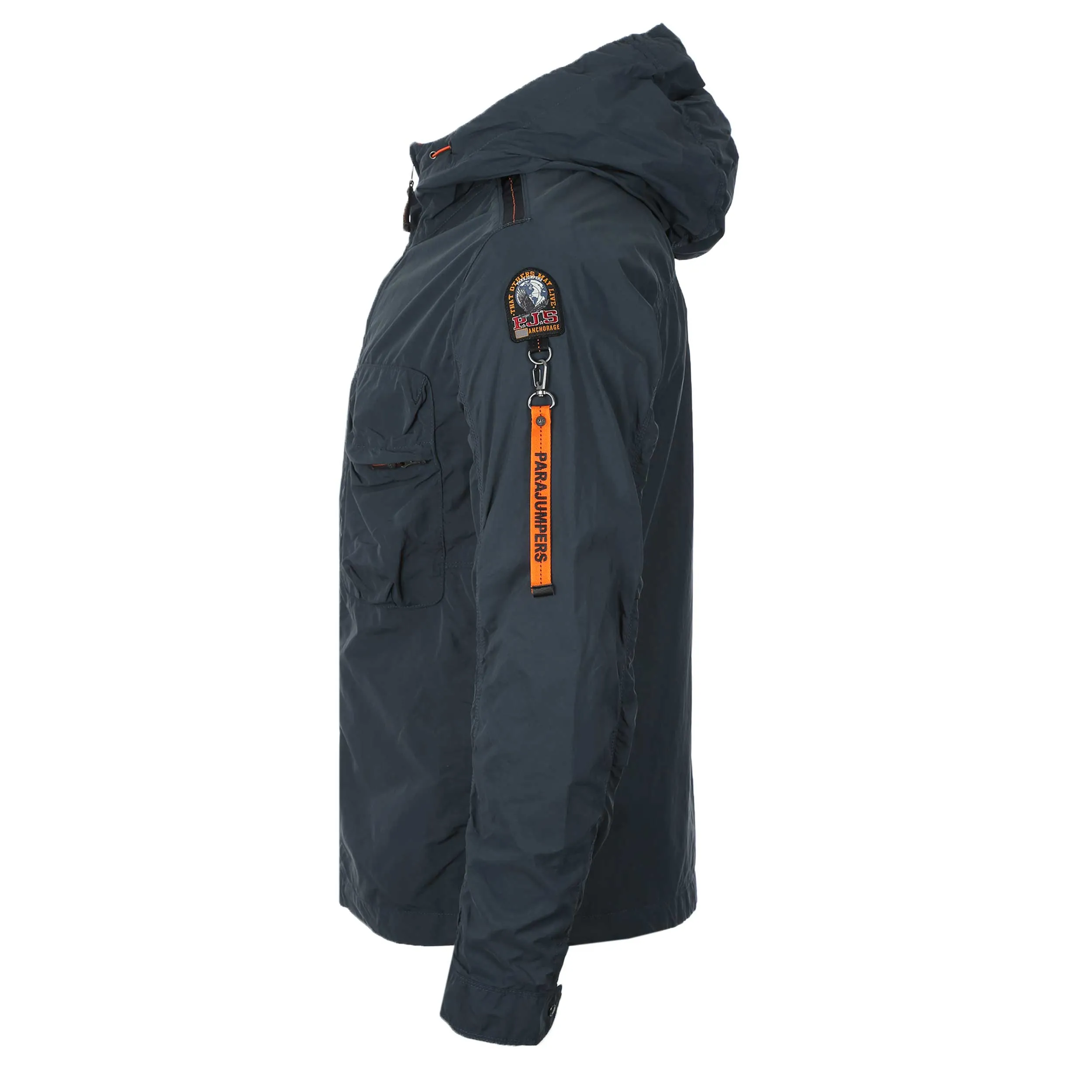 Parajumpers Nigel Hooded Jacket in Dark Avio Navy