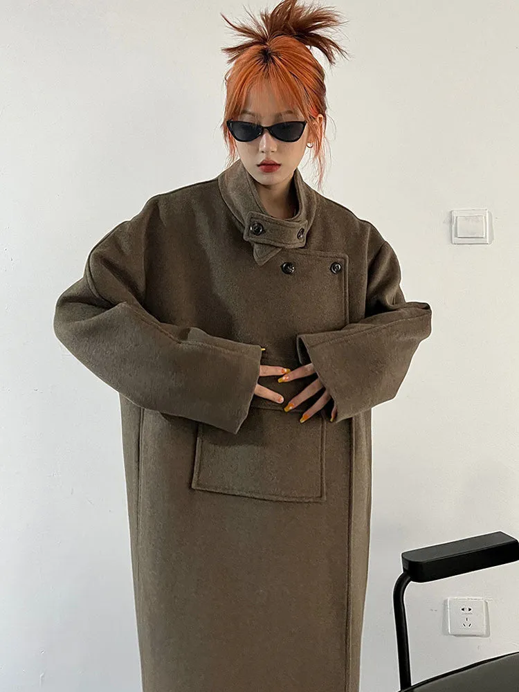 Peana Pouch Pocket Pea Coat