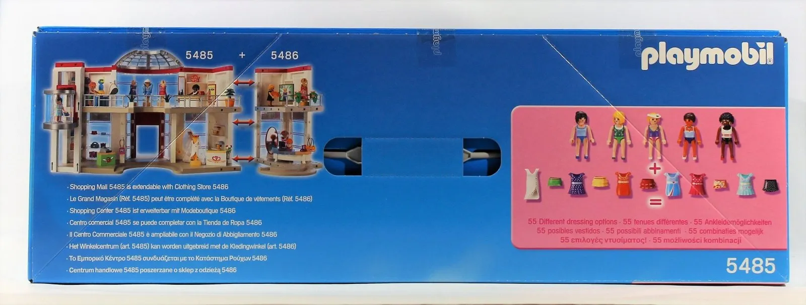 PLAYMOBIL 5485 Furnished Shopping Mall Playset