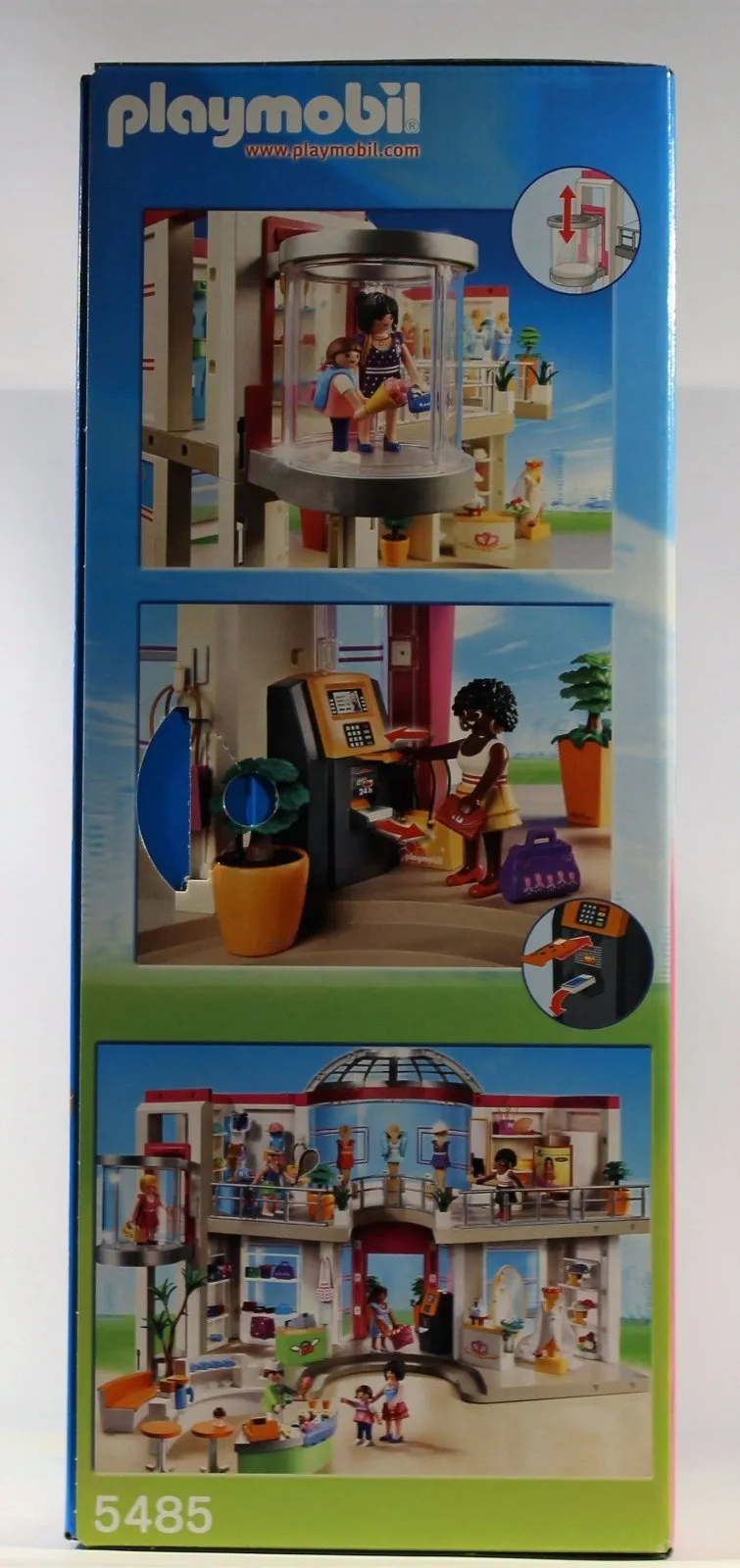 PLAYMOBIL 5485 Furnished Shopping Mall Playset