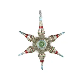 Raz Imports 2021 Country Kitchmas 8.25-inch Finial Star Ornament