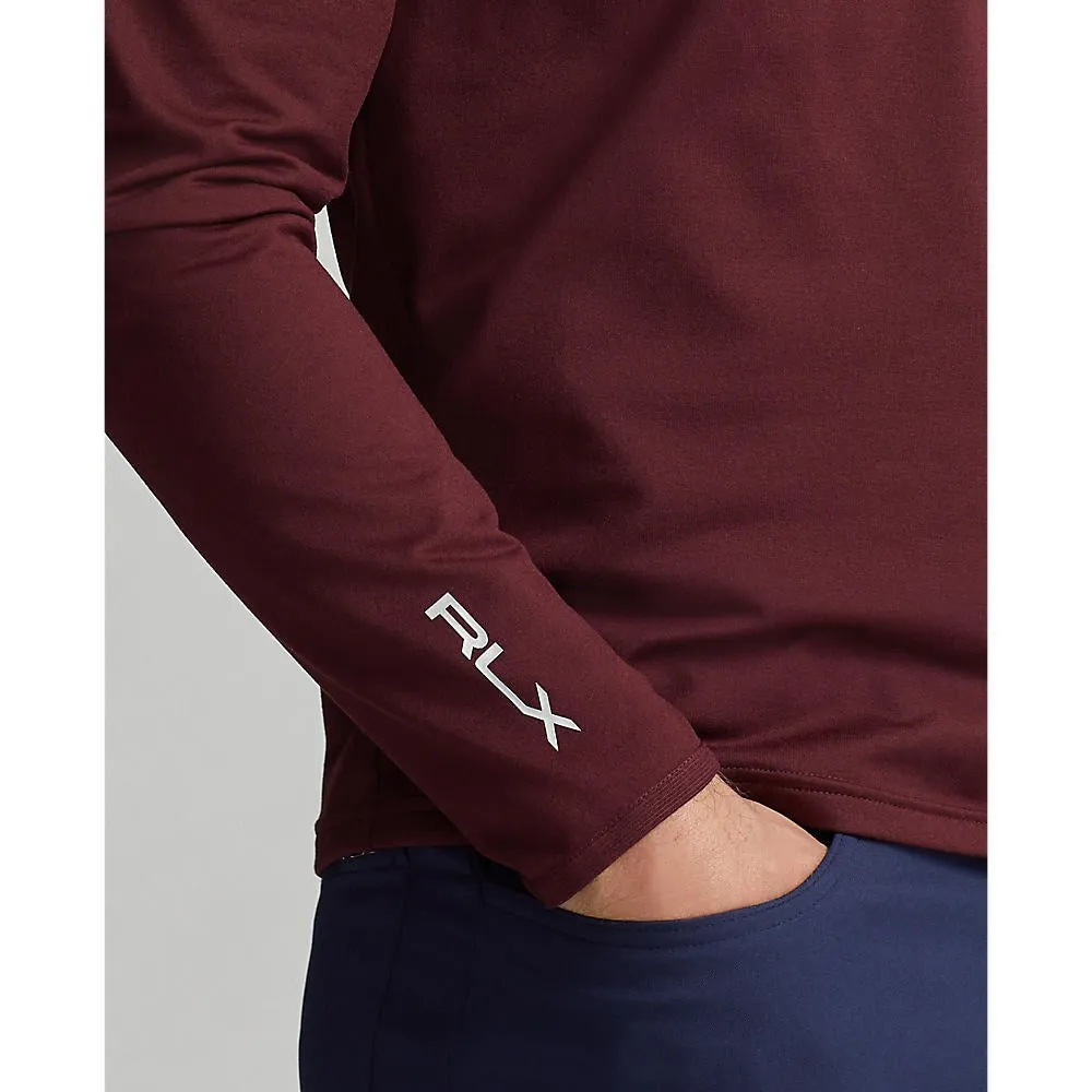 RLX Ralph Lauren Driver Luxury Jersey Pullover - Harvard Wine