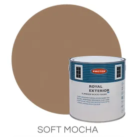 Soft Mocha Royal Exterior Wood Finish