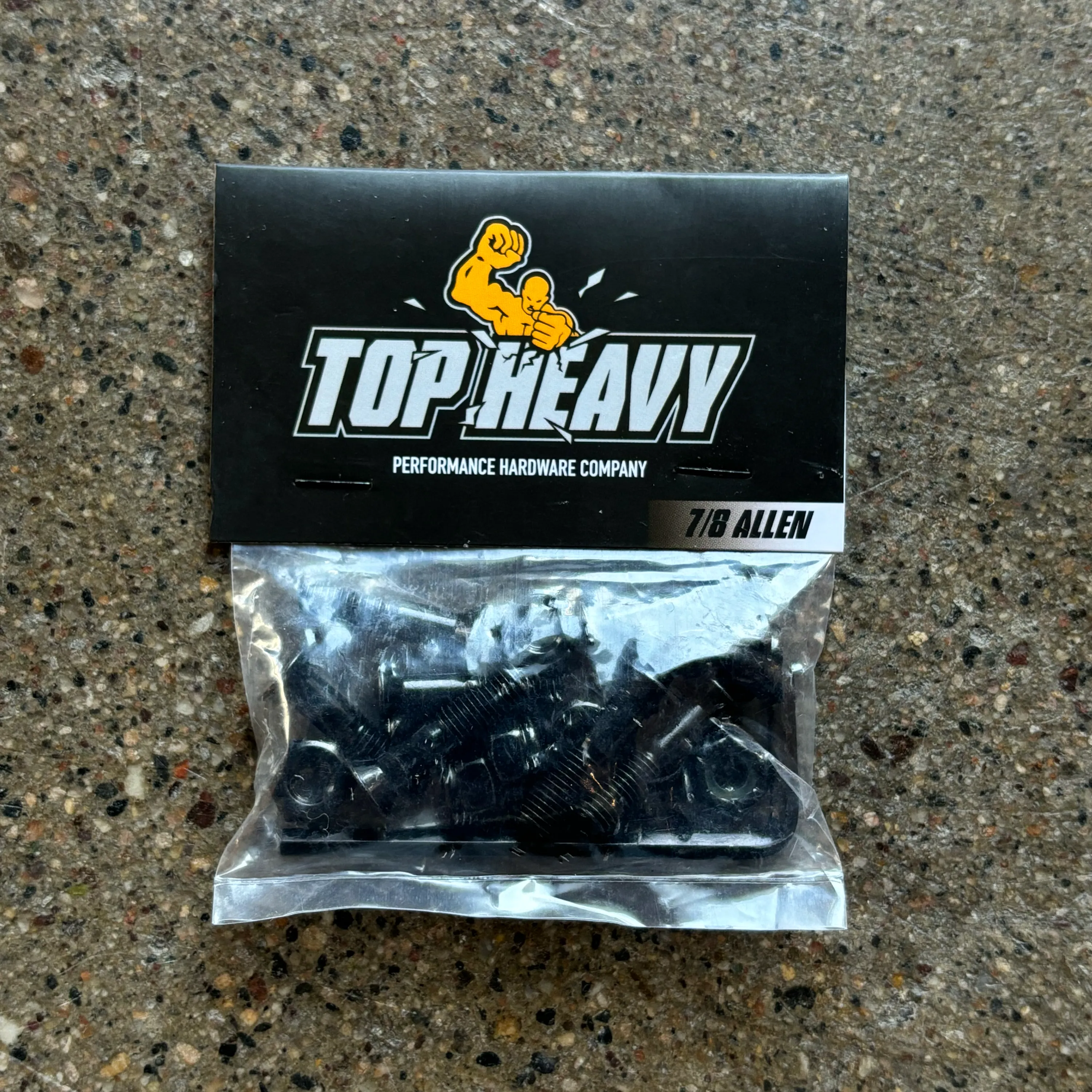 TOP HEAVY 7/8" ALLEN HARDWARE