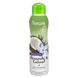 Tropiclean Whitening Awapuhi & Coconut Pet Shampoo 12oz