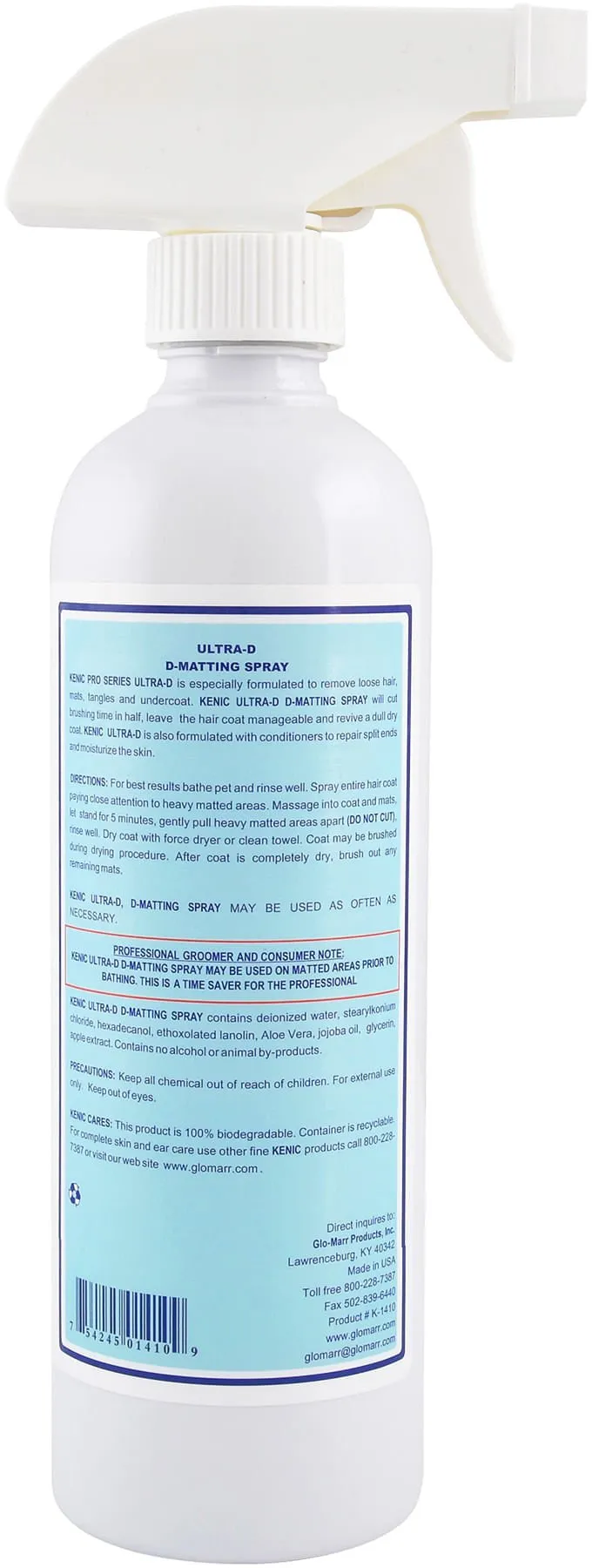 Ultra-D Pro Series D-Matting Spray