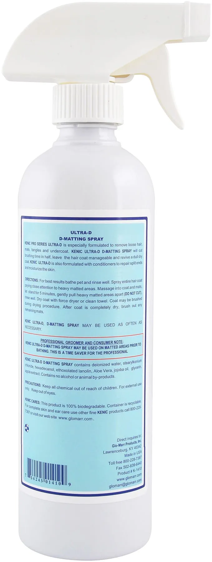 Ultra-D Pro Series D-Matting Spray